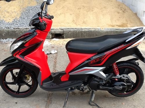 MIO125GTXรถปี2011ตัวท็อปล้อแม็กแท้ศูนย์มีเส้นรอบวงสีเดียวกับชุดสีสวยกริ้บพร้อมใช้0861030887