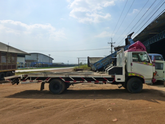 แสงฟ้าเต้นรถ///ขายรถ6ล้อ HINO-KM779 เทอนเล่อยาว 5.70 ม. สภาพสวย