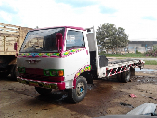 แสงฟ้าเต้นรถ///ขายรถ6ล้อ HINO-KM779 เทอนเล่อยาว 5.70 ม. สภาพสวย