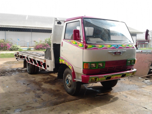 แสงฟ้าเต้นรถ///ขายรถ6ล้อ HINO-KM779 เทอนเล่อยาว 5.70 ม. สภาพสวย