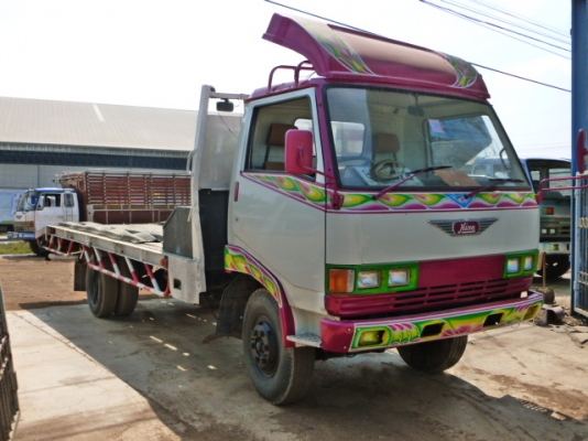 แสงฟ้าเต้นรถ///ขายรถ6ล้อ HINO-KM779 เทอนเล่อยาว 5.70 ม. สภาพสวย