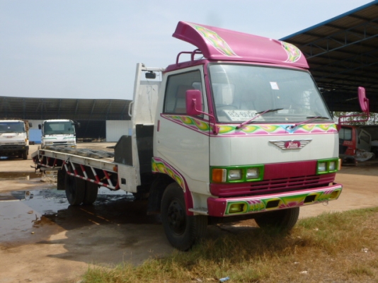 แสงฟ้าเต้นรถ///ขายรถ6ล้อ HINO-KM779 เทอนเล่อยาว 5.70 ม. สภาพสวย