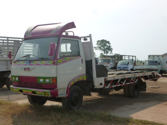 แสงฟ้าเต้นรถ///ขายรถ6ล้อ HINO-KM779 เทอนเล่อยาว 5.70 ม. สภาพสวย