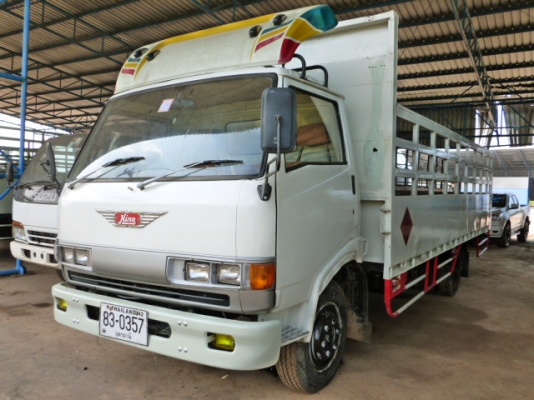 แสงฟ้าเต้นรถ/////จำหน่ายรถ6ล้อ HINO-KM779 เครื่อง117.แรง กระบะเหล้กทั้งหมด ยาว 5.50 ม.