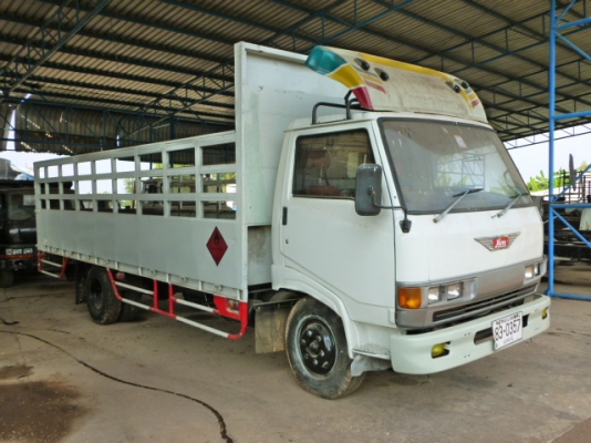 แสงฟ้าเต้นรถ/////จำหน่ายรถ6ล้อ HINO-KM779 เครื่อง117.แรง กระบะเหล้กทั้งหมด ยาว 5.50 ม.