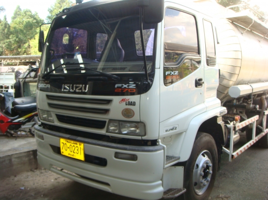 ISUZU-DEGA-FXZ-270-HP-10ล้อ-2 เพลา-บรรทุก-น้ำมันพืช-สภาพสวยจัด