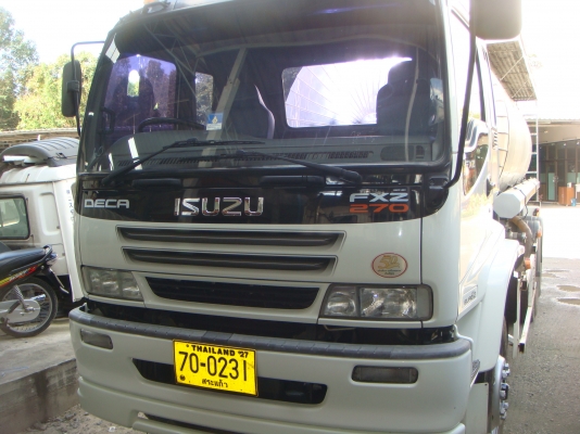 ISUZU-DEGA-FXZ-270-HP-10ล้อ-2 เพลา-บรรทุก-น้ำมันพืช-สภาพสวยจัด
