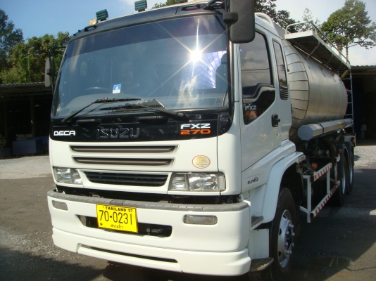 ISUZU-DEGA-FXZ-270-HP-10ล้อ-2 เพลา-บรรทุก-น้ำมันพืช-สภาพสวยจัด