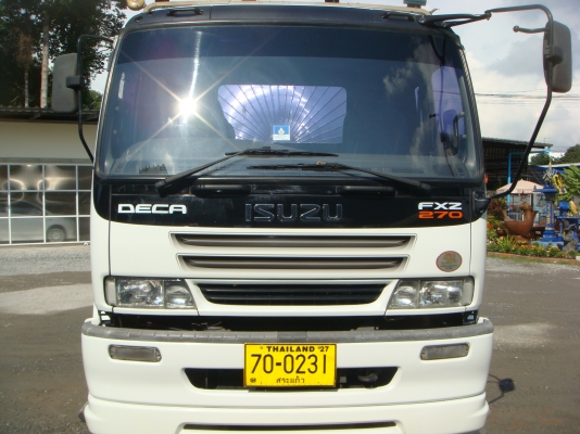 ISUZU-DEGA-FXZ-270-HP-10ล้อ-2 เพลา-บรรทุก-น้ำมันพืช-สภาพสวยจัด
