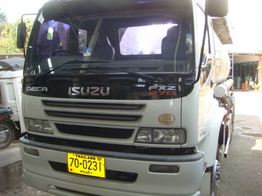 ISUZU-DEGA-FXZ-270-HP-10ล้อ-2 เพลา-บรรทุก-น้ำมันพืช-สภาพสวยจัด