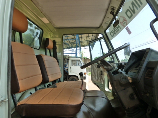 แสงฟ้าเต้นรถ///จำหน่ายรถ6ล้อ HINO-KM779 กระบะเหล็กฝาท้าไฮโดลิค  ยาว 5.50 ม.