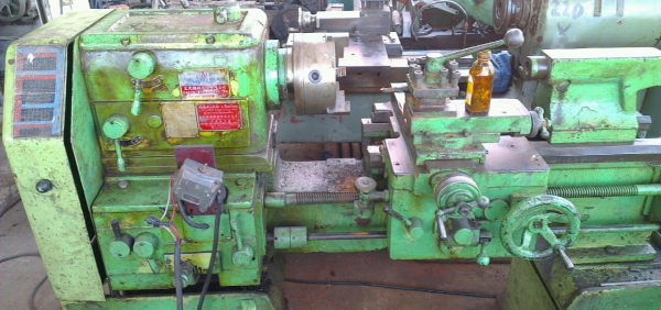 ขายแท่นกลึง 4 ฟุต 2 เพลา เครื่องแน่น หัวจับใหม่ พร้อมใช้งาน นครปฐม