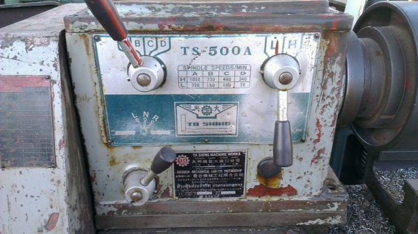 ขายแท่นกลึง Ta Shing 500A ยาว 6 ฟุต 3 เพลา นครปฐม(ปรับราคาต้อนรับปีใหม่)