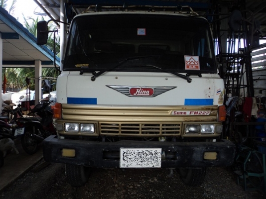 ขายสิบล้อ HINO 227  ดั้ม2เพลา