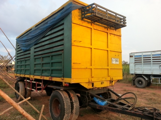 ขายด่วนลูกพ่วงสองเพลาดั้มสภาพพร้อมใช้งานยางดีเอกสารชุดโอนพร้อมรีบโทรเลย 0801515451  0811838154