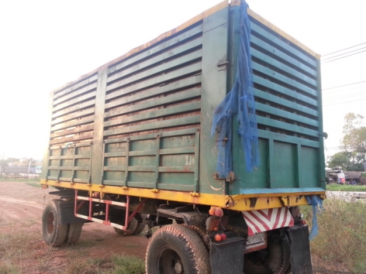 ขายด่วนลูกพ่วงสองเพลาดั้มสภาพพร้อมใช้งานยางดีเอกสารชุดโอนพร้อมรีบโทรเลย 0801515451  0811838154