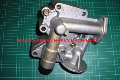 ปั๊มน้ำมันเครื่อง 6D31 กรองคู่