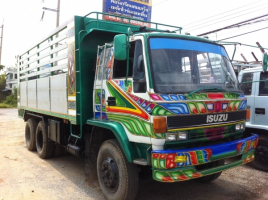ขายรถบรรทุก 10 ล้อ (ดั้ม) 1 เพลา อีซูซุ เครื่อง 175 แรงม้า หัวร้อกกี้ กระบะดั้มอลูมิเนียมต่อใหม่ หัว-กระบะ แล้ปลายใหม่ เบรกทิฟฟี่ พวงมาลัยพาวเวอร์ ทะเบียนพร้อมโอน ภาษีไม่ขาด