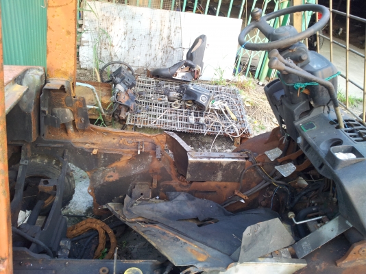 ขายซากรถยก (ฟอร์คลิฟต์) TOYOTA รุ่น 7 ขนาด 2.5 ตัน