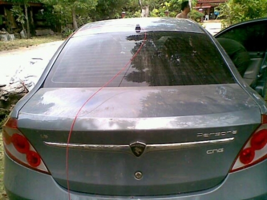ขายซากมาเอาไปราคาถูกๆๆๆๆๆ Proton Persona ngv ปี 2009 เกียร์ออโต้ 1.6 สีเทา ตัวท็อป