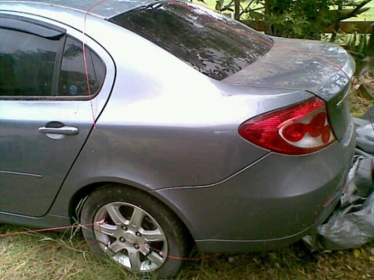 ขายซากมาเอาไปราคาถูกๆๆๆๆๆ Proton Persona ngv ปี 2009 เกียร์ออโต้ 1.6 สีเทา ตัวท็อป