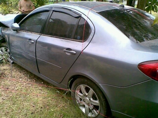 ขายซากมาเอาไปราคาถูกๆๆๆๆๆ Proton Persona ngv ปี 2009 เกียร์ออโต้ 1.6 สีเทา ตัวท็อป