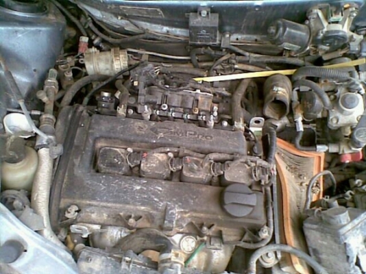 ขายซากมาเอาไปราคาถูกๆๆๆๆๆ Proton Persona ngv ปี 2009 เกียร์ออโต้ 1.6 สีเทา ตัวท็อป