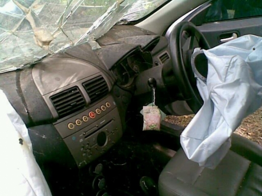 ขายซากมาเอาไปราคาถูกๆๆๆๆๆ Proton Persona ngv ปี 2009 เกียร์ออโต้ 1.6 สีเทา ตัวท็อป