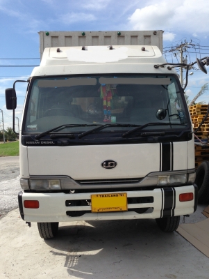 ขายรถ6ล้อใหญ่ตู้10บานไม่มีเสากลาง Nissan UD 220 แรงม้า ยาว7.3 ม. ขายรถ6ล้อใหญ่ตู้10บานไม่มีเสากลาง Nissan UD 220 แรงม้า ยาว7.3 ม.