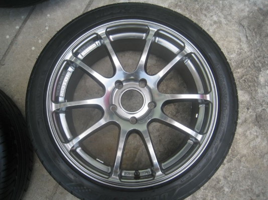 ขายล้อแม็ก Advanti Motor Rismo 17"x7" 5/114 et40 + ยางปี10-12(081-3747940)