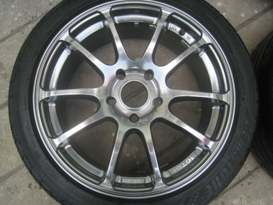 ขายล้อแม็ก Advanti Motor Rismo 17"x7" 5/114 et40 + ยางปี10-12(081-3747940)