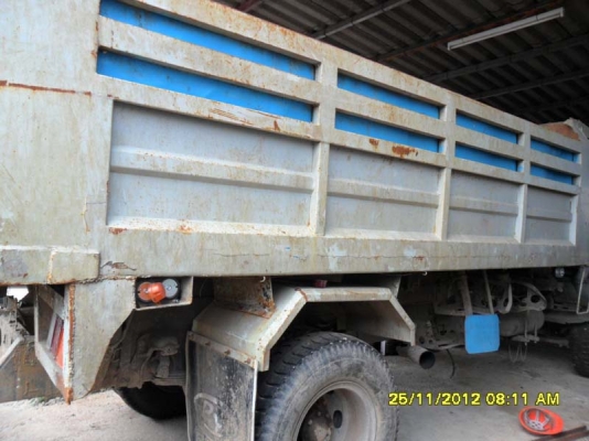 Hino 195 แรง 6 ล้อดั้ม สภาพทั่วไปปานกลางวิ่งงานได้เลย