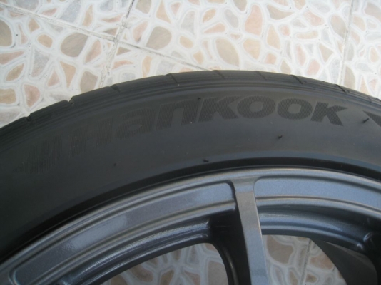 ขายล้อแม็ก enkei tunning sc22 17"x7" 4/100,114 et40+ยาง(081-3747940)