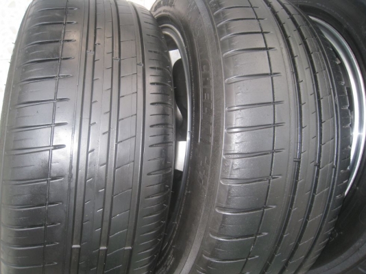 ขายล้อแม็ก Lenso project D  15"x7" 4/100 et38 + ยางปี 10 (081-3747940)