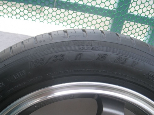 ขายล้อแม็ก Lenso project D  15"x7" 4/100 et38 + ยางปี 10 (081-3747940)