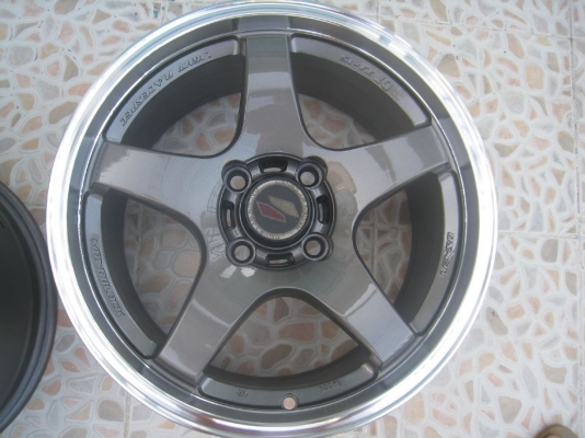 ขายล้อแม็ก Lenso project D  15"x7" 4/100 et38 + ยางปี 10 (081-3747940)