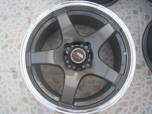 ขายล้อแม็ก Lenso project D  15"x7" 4/100 et38 + ยางปี 10 (081-3747940)