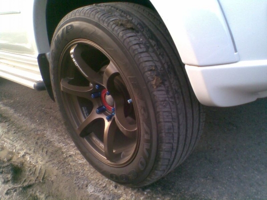 ยอมขาดทุน ขายแม็ก RG-S ขอบ20นิ้ว พร้อมยาง MAXXIS 265/50/20 ปี12 แม็กใหม่ ยางใหม่