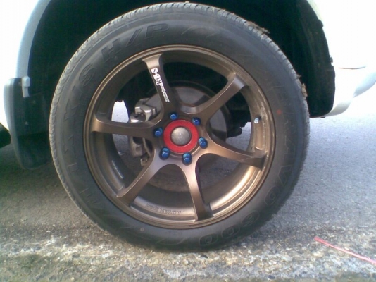 ยอมขาดทุน ขายแม็ก RG-S ขอบ20นิ้ว พร้อมยาง MAXXIS 265/50/20 ปี12 แม็กใหม่ ยางใหม่