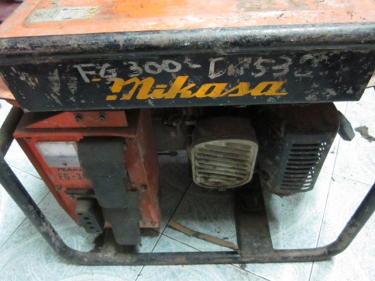 ขายถูกมาก-เครื่องจี้ปูน MIKASA: EY230 พร้อมสายจี้ เครื่องยนต์เบนซิน ไฟ 48V