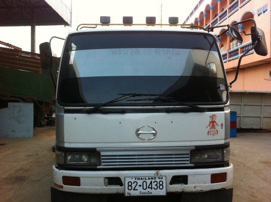 ขายรถบรรทุก 6 ล้อ (ดั้มดิน) ฮีโน่ รุ่น FD (รถประกอบ) เครื่อง HO7D (195 แรงม้า) สภาพสวยมาก ทะเบียนพร้อมโอน ราคาต่อรองได้