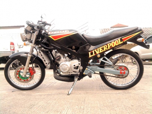 ขออนุญาติขาย KAWASAKI VICTOR 150 cc. มือเดียว สีดำ