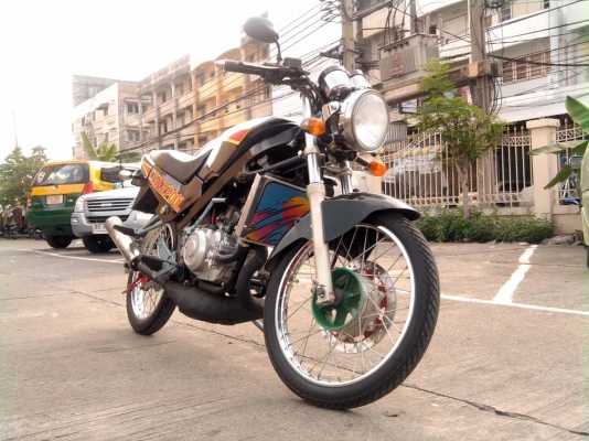 ขออนุญาติขาย KAWASAKI VICTOR 150 cc. มือเดียว สีดำ