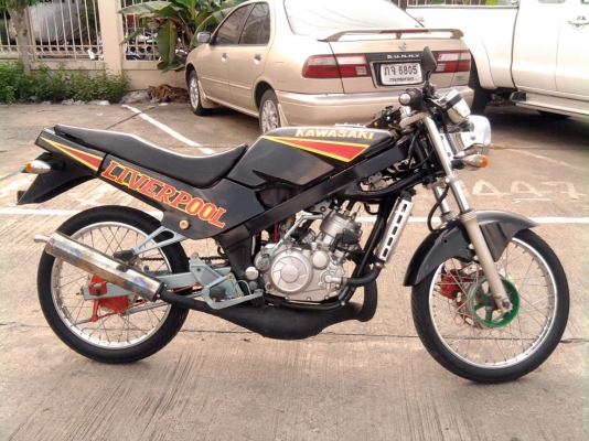 ขออนุญาติขาย KAWASAKI VICTOR 150 cc. มือเดียว สีดำ