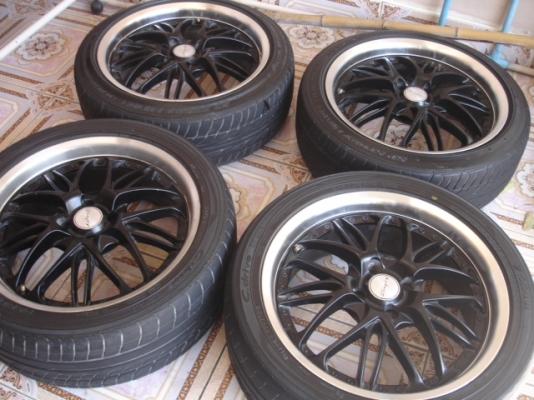 แม็กซ์Lenso ลายGr4ขอบ17 4รู100 พร้อมยาง