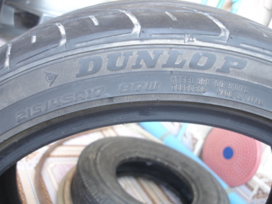 Dunlop Dz101 215 45 17 ปี09มี1คู่ Dunlop Dz101 215 45 17 ปี09มี1คู่