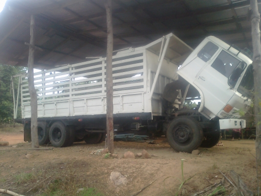 ขายหกล้อยาว7.20ซFF175KAเครื่่องEH700พร้อมใช้งานแท้ห้างรถสวยของเดิมๆทุกส่วน