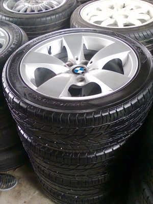 ขายล้อBMWแท้ขอบ17พร้อมยางชุดละ16500