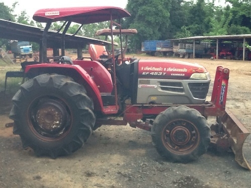 ยันร์ม่า 453 T 4 WD 2 เพลาพร้อมใบมีด เครื่องเกียร์ดี ใช้งานได้ปรกติเดิมๆเลย