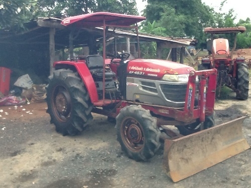ยันร์ม่า 453 T 4 WD 2 เพลาพร้อมใบมีด เครื่องเกียร์ดี ใช้งานได้ปรกติเดิมๆเลย